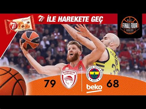 Olympiacos Fenerbahçe Beko 79 68 Maç Özeti EuroLeague Playoff 1