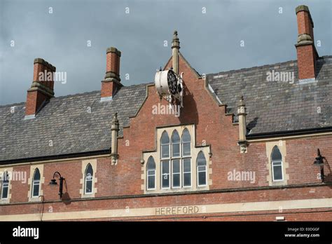 Hereford Railway Station Stock Photo Alamy