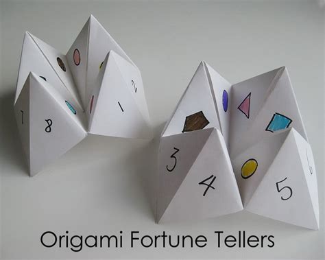 My Handmade Home Tutorial Origami Fortune Teller