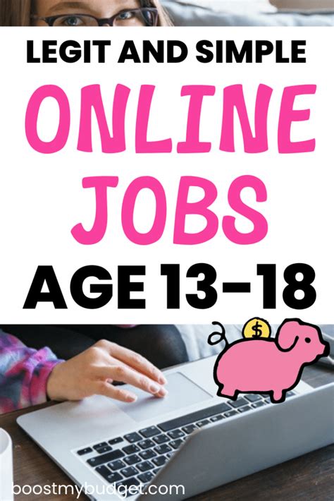 10 Legit Online Jobs For Teens That Really Pay Boost My Budget