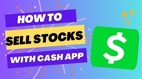 How To Sell Stocks With Cash App Youtube