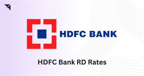 HDFC RD Interest Rates