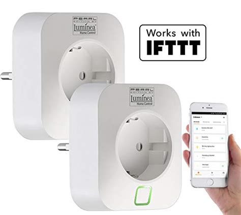 Luminea Home Control Smarthome Steckdose Er Set Wlan Steckdosen