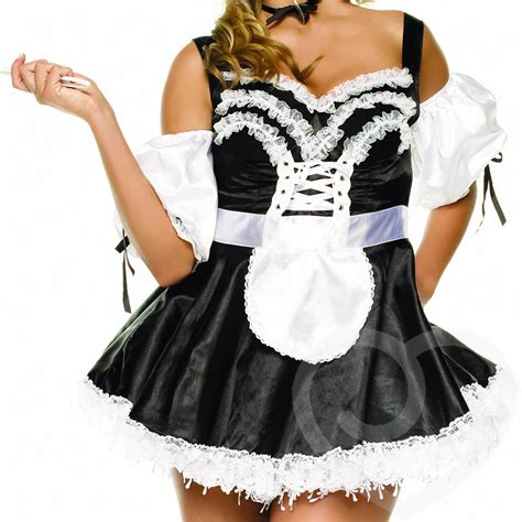 Leg Avenue Plus Size French Maid Lovehoney