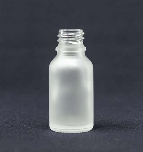 Ml Frosted Clear Glass Bottles