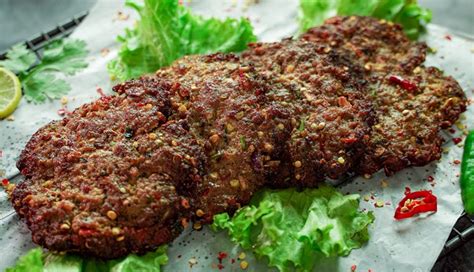 Recipe Arabic Style Spicy Chapli Kebabs Lifeberrys