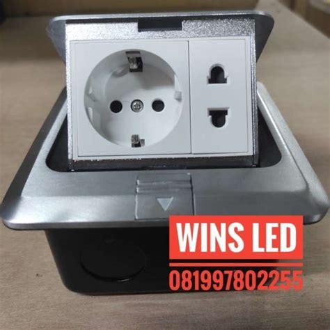 Promo Stop Kontak Lantai Floor Socket Stop Kontak Arde Eu Data Lan