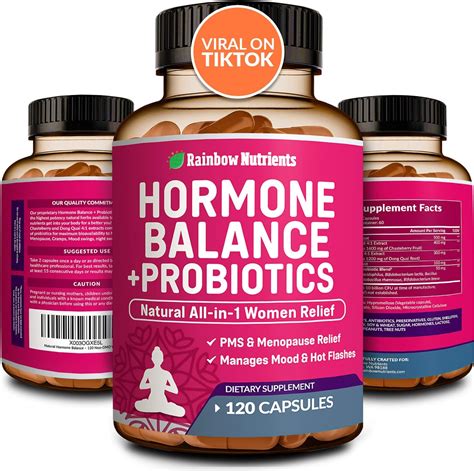 Amazon Hormone Balance Probiotics For Women Mg Natural