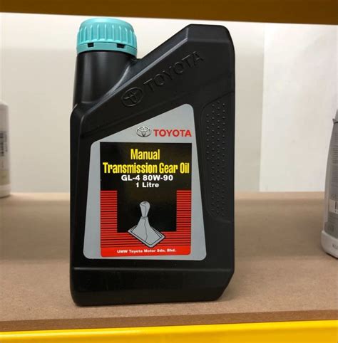 Toyota Gl 4 80w 90 Manual Transmission Gear Oil 1l Lazada