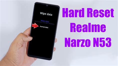 Hard Reset Realme Narzo N Factory Reset Remove Pattern Lock