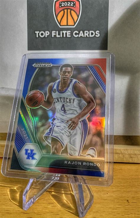 2021 Panini Prizm Draft Picks Rajon Rondo Red White Blue Prizm 97