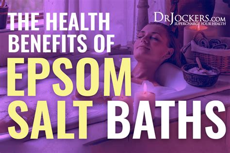 Epsom Salt Bath Benefits