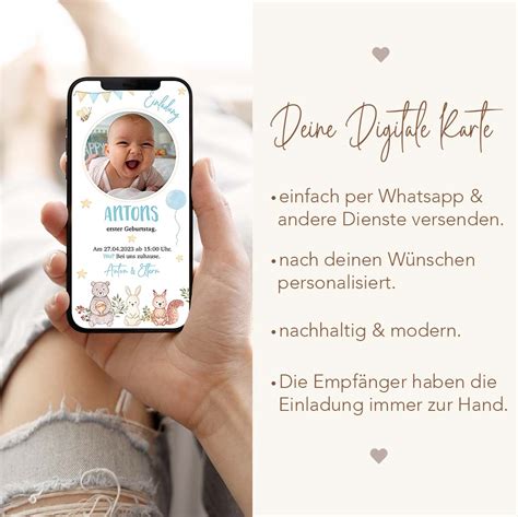 Kindergeburtstag Einladung Per Whatsapp Hier Gestalten Lassen