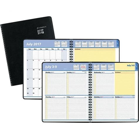 At A Glance Weekly Monthly Planner 104 Sheets Msc Direct