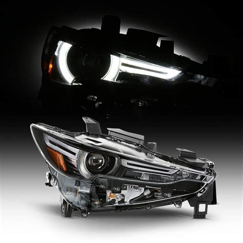 For Mazda Cx Full Led Tube W Afs Projector Headlight Right