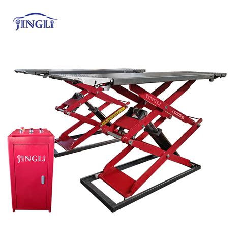 Kg Lifting Capacity Hydraulic Small Above Ground Scissor Car Lift