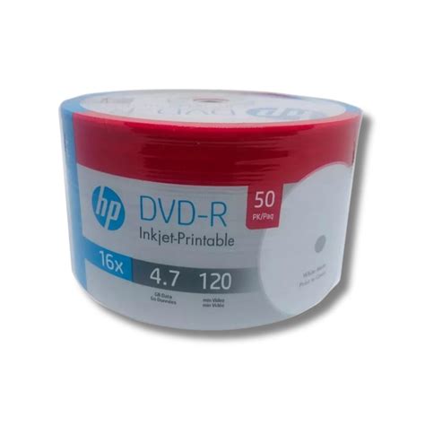 HP DVD R Printable Con 50 Discos