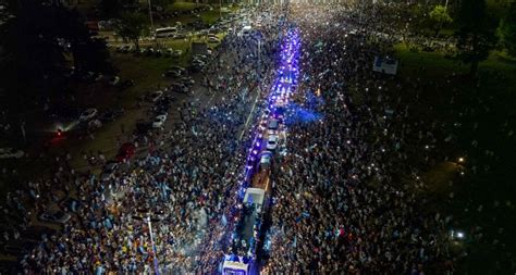 Mondial 2022 Liesse immense en Argentine dès l arrivée des champions