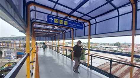 Jembatan Penyeberangan Layang Hubungkan Stasiun Bojonggede Dengan