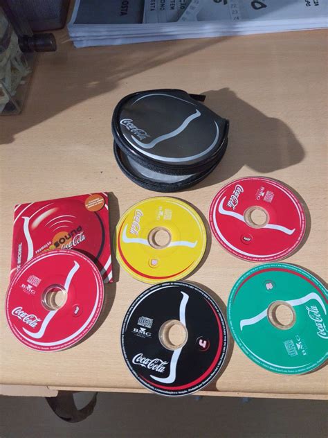 Cds Vibe Sound 4 Mini Cds Mais 1 Mini Cd Avulso Coca Cola