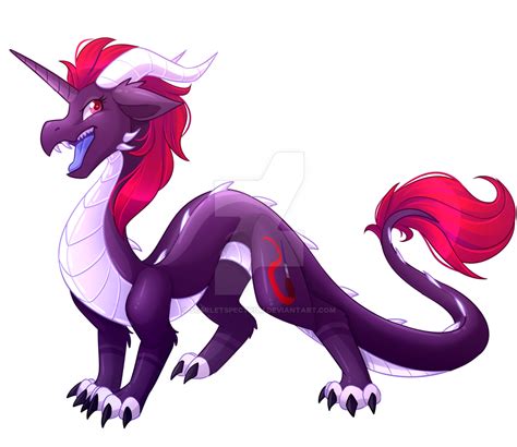 Scarlet Dragon By Sc4rletspectrum On Deviantart