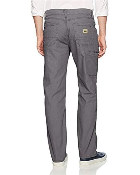 Lee Jeans Denim Relaxed Fit Utility in Gray for Men - Save 15% - Lyst