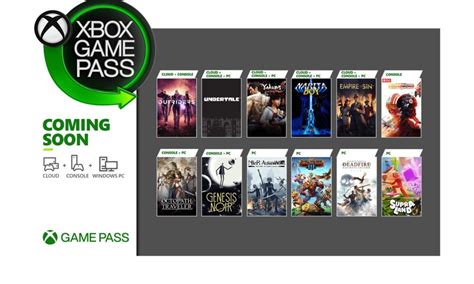 Xbox Game Pass Encore Beaucoup De Jeux à Venir Dans Les Prochains Jours