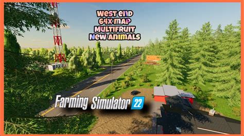 West End X New Multifruit Mod Map Farming Simulator Fly Over