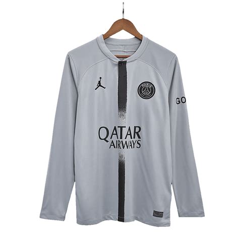 PSG Third Away Jersey 2022 23 Long Sleeve Goaljerseys