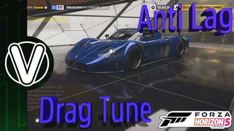 Forza Horizon Insane Maserati Mc Drag Build And Tune Anti Lag