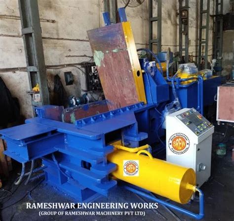 Mild Steel Triple Action Automatic Iron Scrap Baling Press Machine