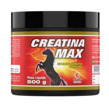 Creatina Max Oral 500G Energia Massa Muscular Equinos Cavalo