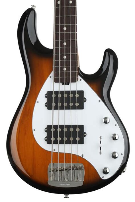 Ernie Ball Music Man Stingray 5 Special Hh Bass Guitar Vintage Tobacco With Rosewood