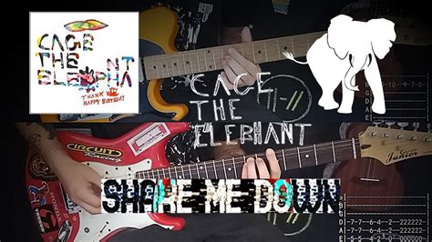 Shake Me Down Cage The Elephant Tab Tutorial Cover YouTube