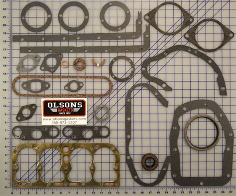 Hercules ZXA ZXB Engine Gasket Set Olson S Gaskets