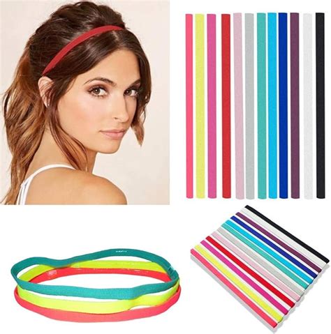 Netume St Ck Sport Haarband F R Damen Rutschfest Sport Stirnband