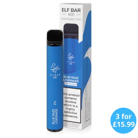 Blue Razz Lemonade Elf Bar Disposable Vape