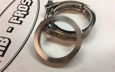 Stainless 3 375 Od V Band Flange And Clamp Garrett Borg Warner Pte