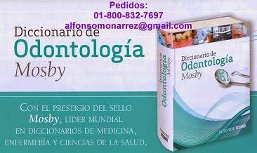 LIBROS DICCIONARIO DE ODONTOLOGÍA MOSBY Libro Elsevier Océano