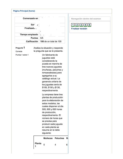 Exam Exam Fundamentos De Investigaci N De Operaciones V Studocu