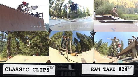 Raw Skateboarding Mini Dv Tape Classic Clips Element Skateboards