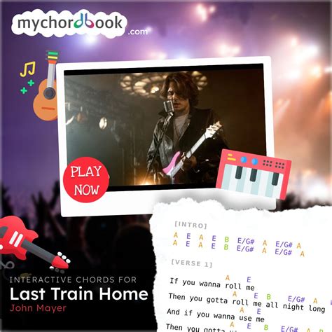 John Mayer - Last Train Home Chords