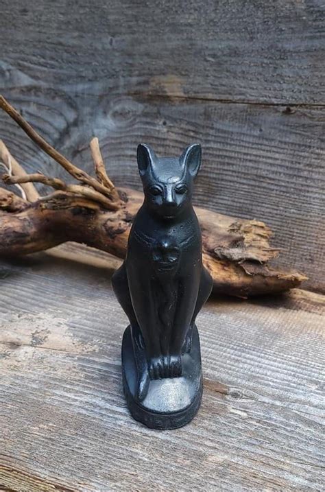 Egyptian Goddess Bastet Cat Statue Bastet Statue Bastet Pharaoh