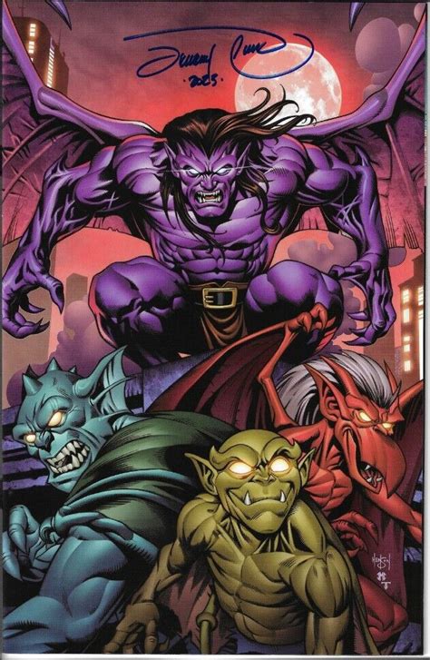 Gargoyles Altered Reality Virgin Cover Jeremy Clark Signed Dynamite