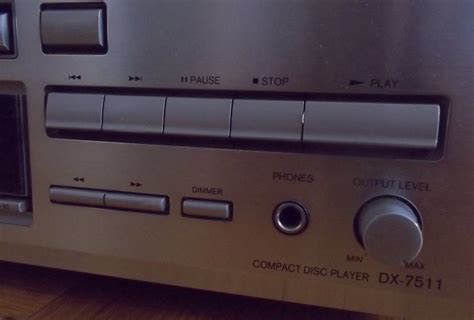 Cd Player Onkyo Dx 7511 200 Kn