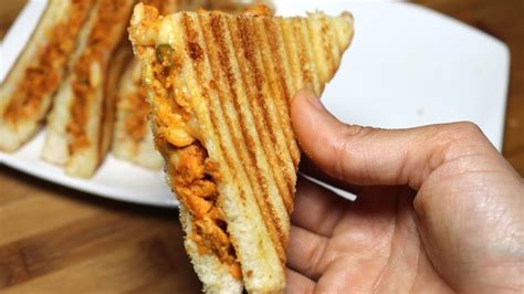 Tandoori Chicken Sandwich Chicken Cheese Sandwich Ramadan2020 Sandwiches Youtube