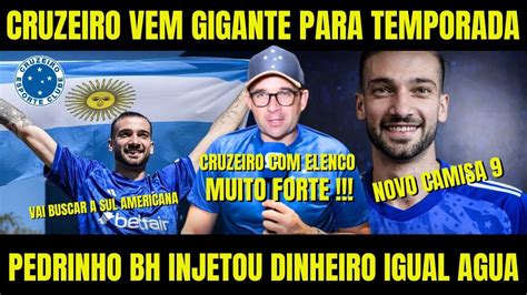 Lautaro D Az Chegou Cruzeiro Muito Forte Pedrinho Bh Injetou Mt Grana