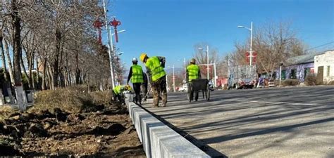 强信心 起好步 开新局丨道路改造升级 扮靓城市颜值 腾讯新闻