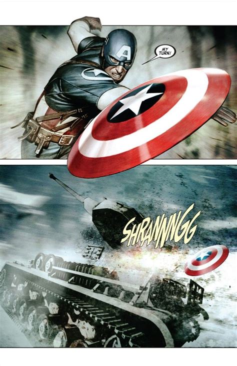 Captain America: Shield Throw Strength | Captain america comic art ...