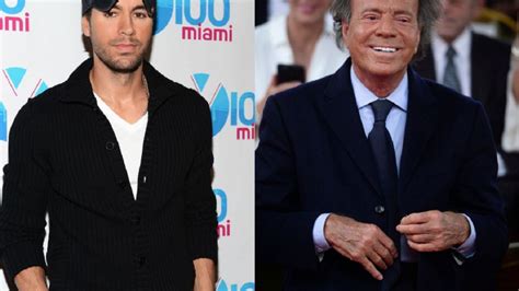 La Dif Cil Relaci N De Julio Iglesias Y Enrique Iglesias Se Dejaron De